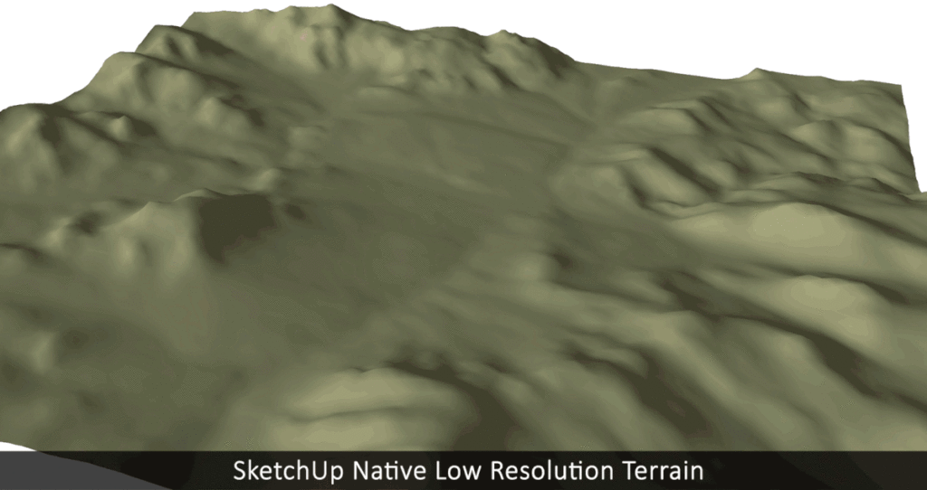 Estes Park Terrain Comparison
